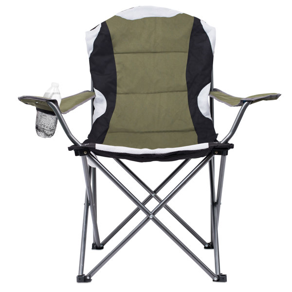 Arlmont & Co. Best Padded Camping Folding Chair Outdoor